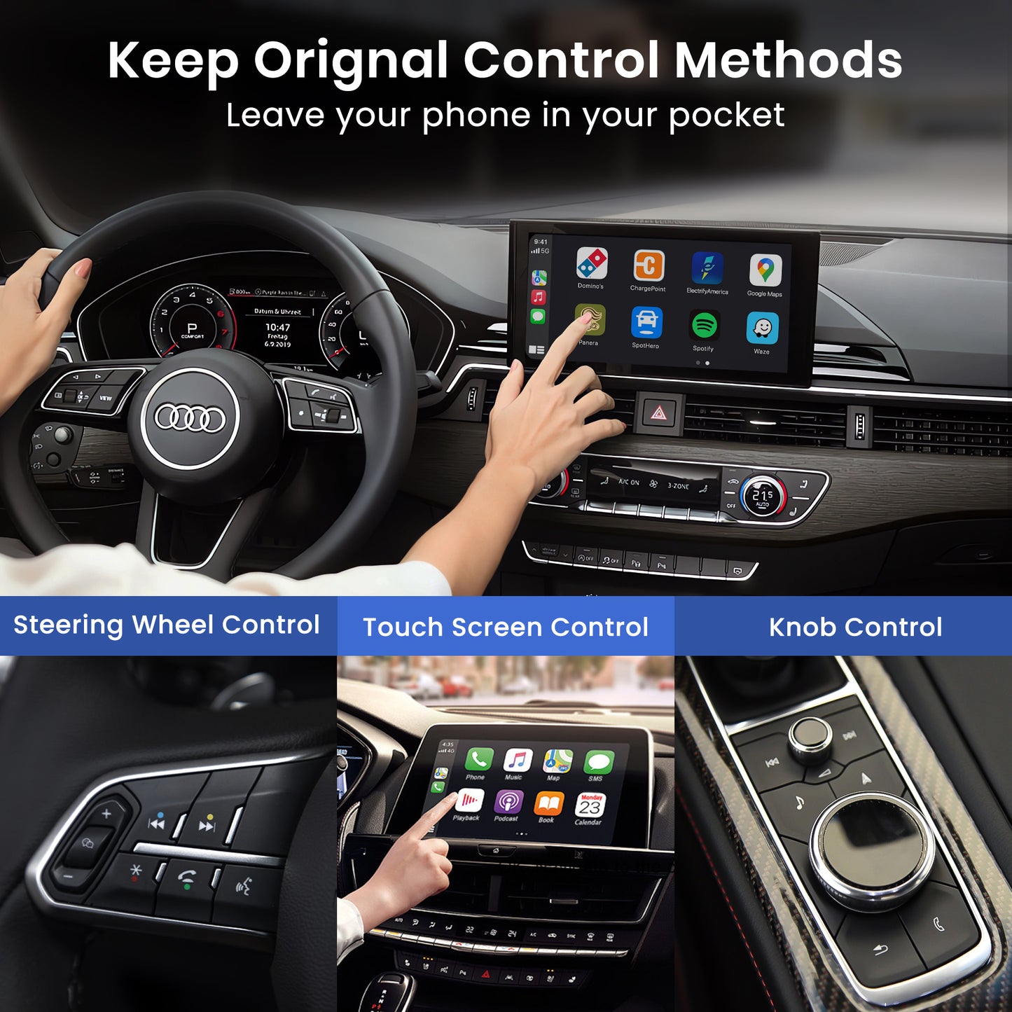 Wireless Carplay Adapter, TechBox Mini HD, TECH PLUG