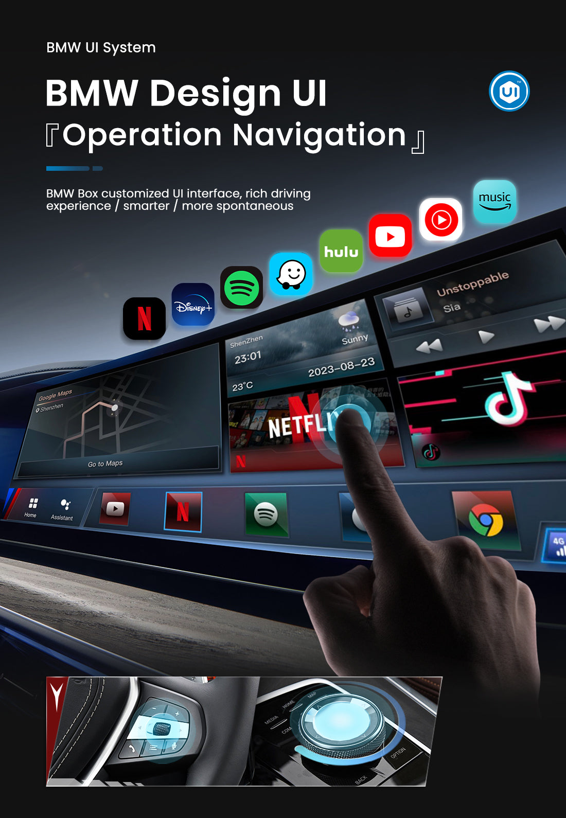 TechBox BMW Series (8GB+128GB)