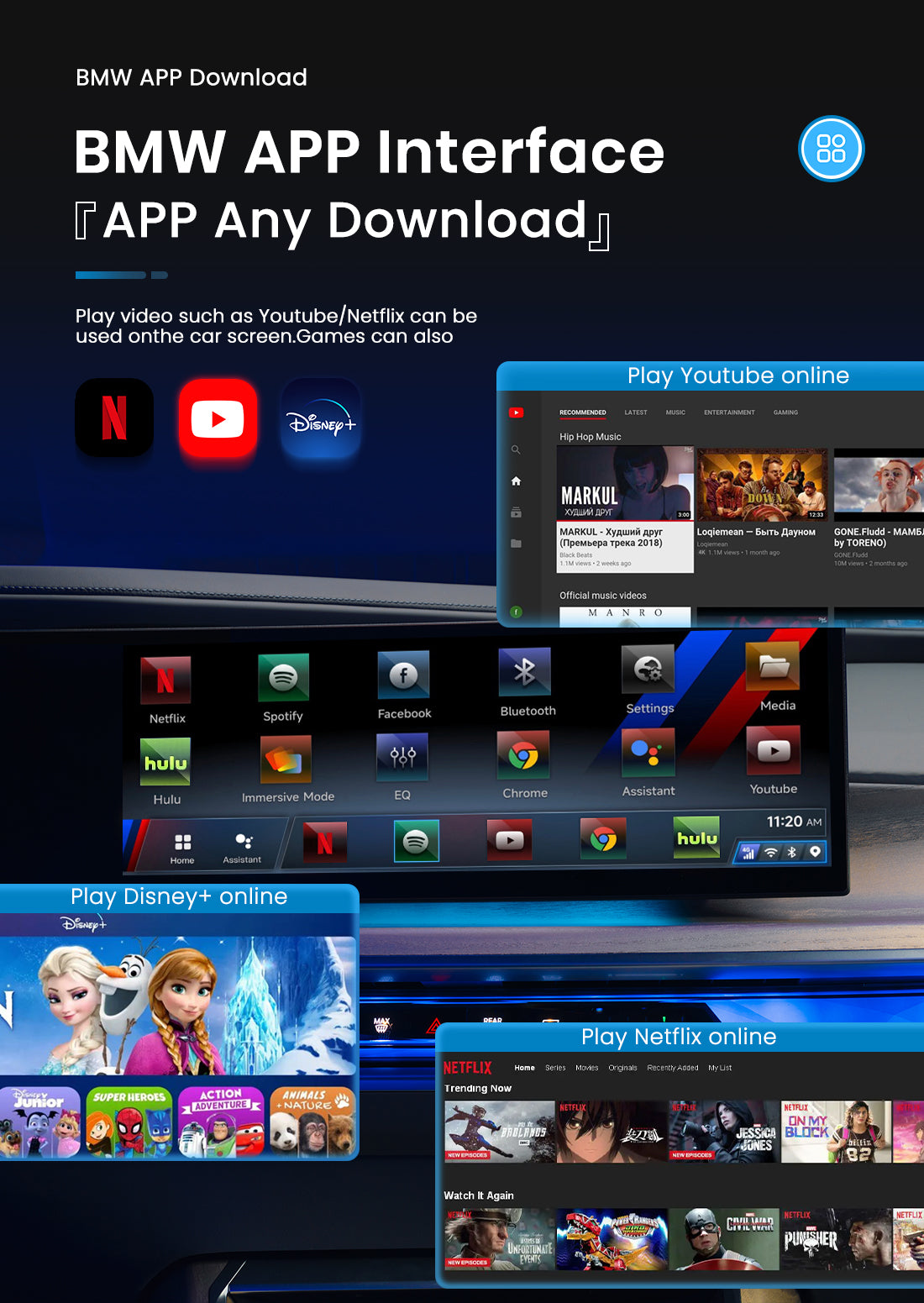 TechBox BMW Series (8GB+128GB)