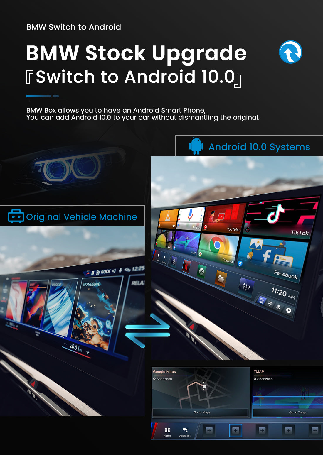 TechBox BMW Series (8GB+128GB)